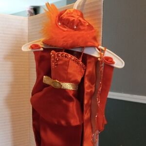 Orange Gene Doll Costume with Hat